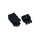 Wago - 770 Conn. v insteekbare gebouwinstall. Female 3P +Trekontl Wit