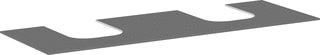 Hansgrohe - Xevolos E Wastafelblad xevolose console 1570/550