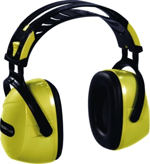 Delta Plus - Gehoorbeschermer oorkap geel snr 30db