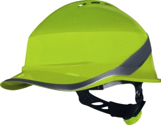 Delta Plus - PREMIUM Veiligheidshelm Helm Diamond6 Geel