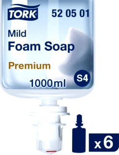 Tork - Persoonlijke verzorgingsproduct Mild Schuimzeep S4 Ds6