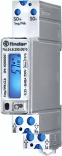 Finder - 7M Elektriciteitsmeter Kwh 1X40A Mid So