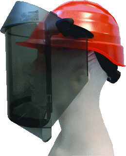 Infralektra - Veiligheidshelm Gelaatscherm+ Helm 1000V