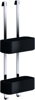 Geesa - Frame Collection Korf Hangend Doucherek Zw/Ch