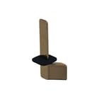 Geesa - Shift Reserveclosetrolhouder Reserverolhouder Goud Geb