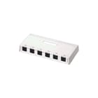 Panduit - Opbouwbak inbouwschakelmateriaal Opb Rand 6P Cbxq6Aw-A