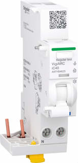 Schneider Electric - Aardlekblok acti9 vigiarc ic40 1pn 25a