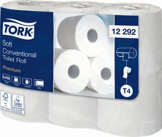 Tork - Papieren doek/rol Toiletpapier 2Lgs Pk6