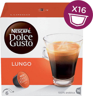 DOLCE GUSTO - Drank/levensmiddelen Caps Lungo Ds16