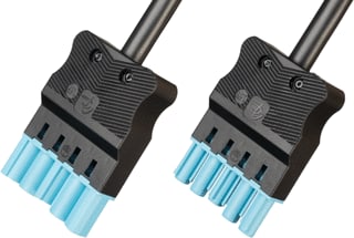 Adels - Patchkabel inst.bare gebouwinstall. Koppsn 5P 100Cm Pbl