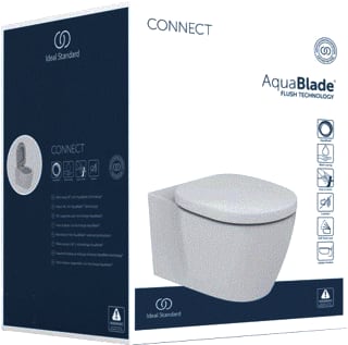 Ideal Standard - Connect Closet Clst Aquablade Pack