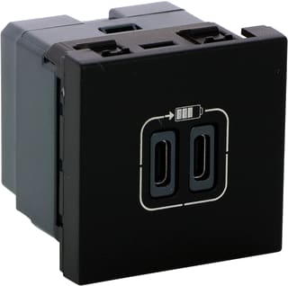 Legrand - Mosaic USB-voeding 2Usb Lad C 3A 2M M Zw