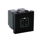 Legrand - Mosaic USB-voeding 2Usb Lad C 3A 2M M Zw