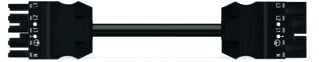 Wago - Patchkabel inst.bare gebouwinstall. Kab M-F 8M 5X2,5 Zw. B2Ca