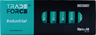 TRADEFORCE - Batterij, niet oplaadbaar Batt Alk Aa 1,5V Ds10