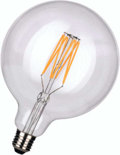 Bailey - LED Filament Globe LED-lamp Ledfil G150 E27 8W2200K H