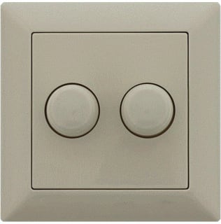 Lumiko - Duo Bed.element / centr.pl. schakelmat. Klem Lumiko Duo-Afd-Jg-C