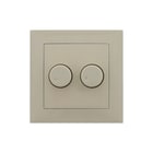 Lumiko - Duo Bed.element / centr.pl. schakelmat. Klem Lumiko Duo-Afd-Bkr-C