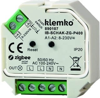 Lumiko - ZigBee Lichtregelsysteemcomponent Klem Inb Schakelaar
