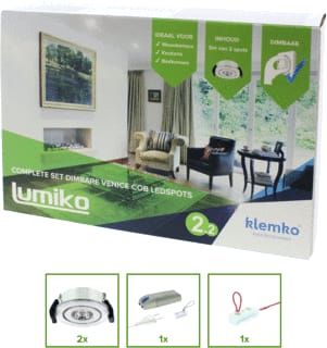 Lumiko - Venice Downlight/spot/schijnwerper Cob-Kit2-2