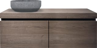 Looox - Wood BoX Wastafelonderkast Wdb 120 2Ld Eg