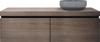 Looox - Wood BoX Wastafelonderkast Wdb 140 Eg