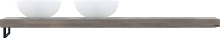 Looox - Wood Solo Wastafelblad Wbs L 100 Og Mz