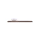 Looox - Wood Solo Wastafelblad Wbs X 120 Og Rvs