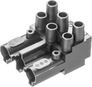 Adels - Conn. v insteekbare gebouwinstall. AC 166-A STD/ 3 STEKKER