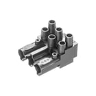 Adels - Conn. v insteekbare gebouwinstall. AC 166-A STD/ 3 STEKKER