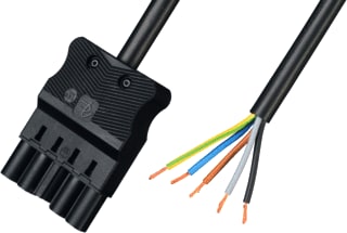 Adels - AC166 Patchkabel inst.bare gebouwinstall. Alcgs/515 100Zw Eca