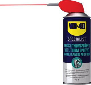 WD40 - Specialist Smeer- en onderhoudsmiddel Wit Lithium Spuitvt 400Ml