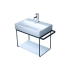 Duravit - DuraSquare Meubel/tafelonderstel ondstl mtl mt zw