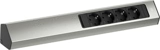 Bachmann - Contactdooscombinatie Casia2 Lng 4X230V 2M Rvs