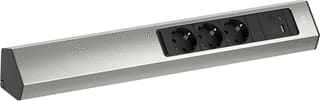 Bachmann - Contactdooscombinatie Casia2 Lng 3X230V Usb Rvs