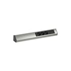 Bachmann - Contactdooscombinatie Casia2 Lng 3X230V Usb Rvs