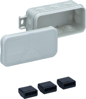 Spelsberg - Mini Opbouwdoos wand/plafond Lasdoos 25-2,5