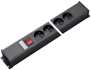 Martin Kaiser - Contactdooscombinatie  1253/4-2/sw