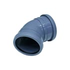 Pipelife - Topfit Fitting met 2 aansluitingen Tf Bcht 50 45Gr M/M Zw Gr