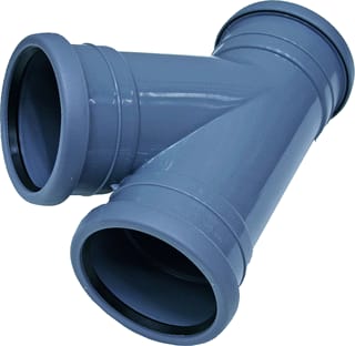 Pipelife - Topfit Fitting met 3 aansluitingen T-Stuk 45 75X75