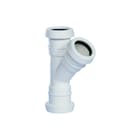 Pipelife - Fitting met 3 aansluitingen Pp Tstuk 40 45Gr 3Xm Wit