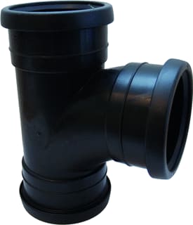 Pipelife - Fitting met 3 aansluitingen Pp Tstuk 50 90Gr 3Xm Wit