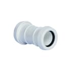 Pipelife - Fitting met 2 aansluitingen Pp Steekmof 32 Wit