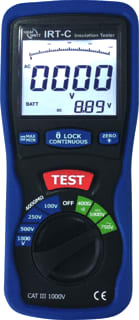 Nieaf-Smitt - Isolatieweerstandsmeter isoweerstndmt irt-c + kal