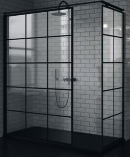 Novellini - Kuadra H Inloopdouche H160 157-160 Vrknt