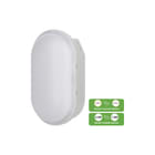 Bailey - Plafond-/wandarmatuur Led Switch Bulkhead Ovaal