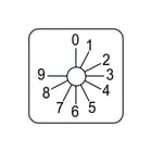Schneider Electric - Harmony K Tekstschild vr drukknop/signaallamp eti nokschak 45x45 kz18033l