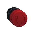 Schneider Electric - Harmony XB4 Drukknop frontelement (paddestoel) Vuistslgknp Zb4Bs8347