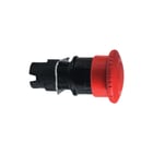 Schneider Electric - Harmony XB6 Drukknop frontelement (paddestoel) Front Paddzb6As834