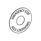 Schneider Electric - Harmony XB6 Tekstschild vr drukknop/signaallamp Tekstschild Zb6Y7330